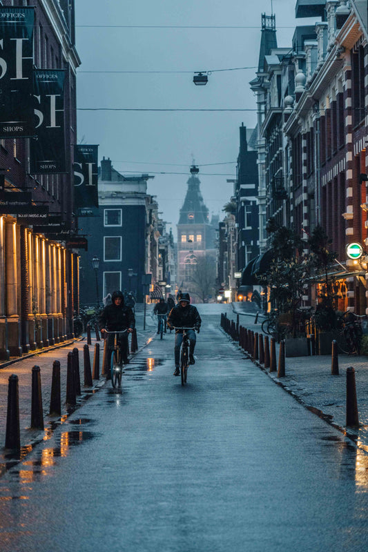 bicycles in Amsterdam
